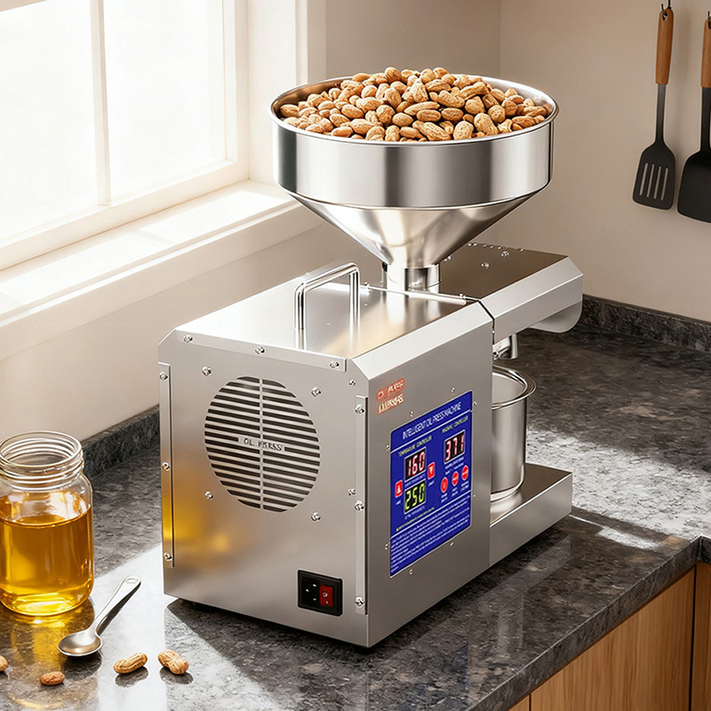 Castor Oil Cold Press - ماكينة عصر الزيت الباردة الأوتوماتيكية للاستخدام