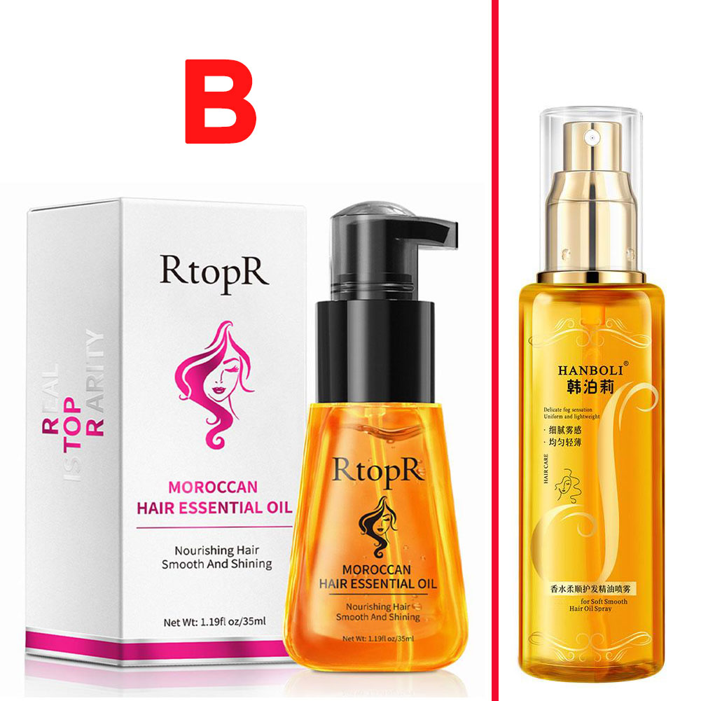 Hair Care Gift - زيت للشعر رذاذ عطر قناع الشعر