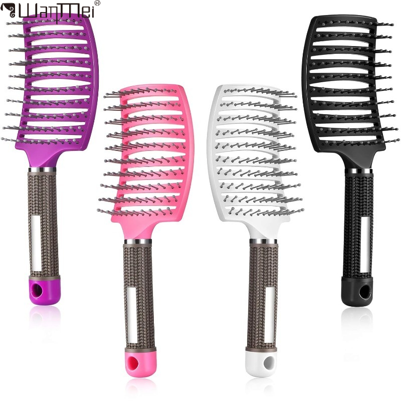 Hair Care Guide - فرشاة شعر ومشط لفك تشابك الشعر،