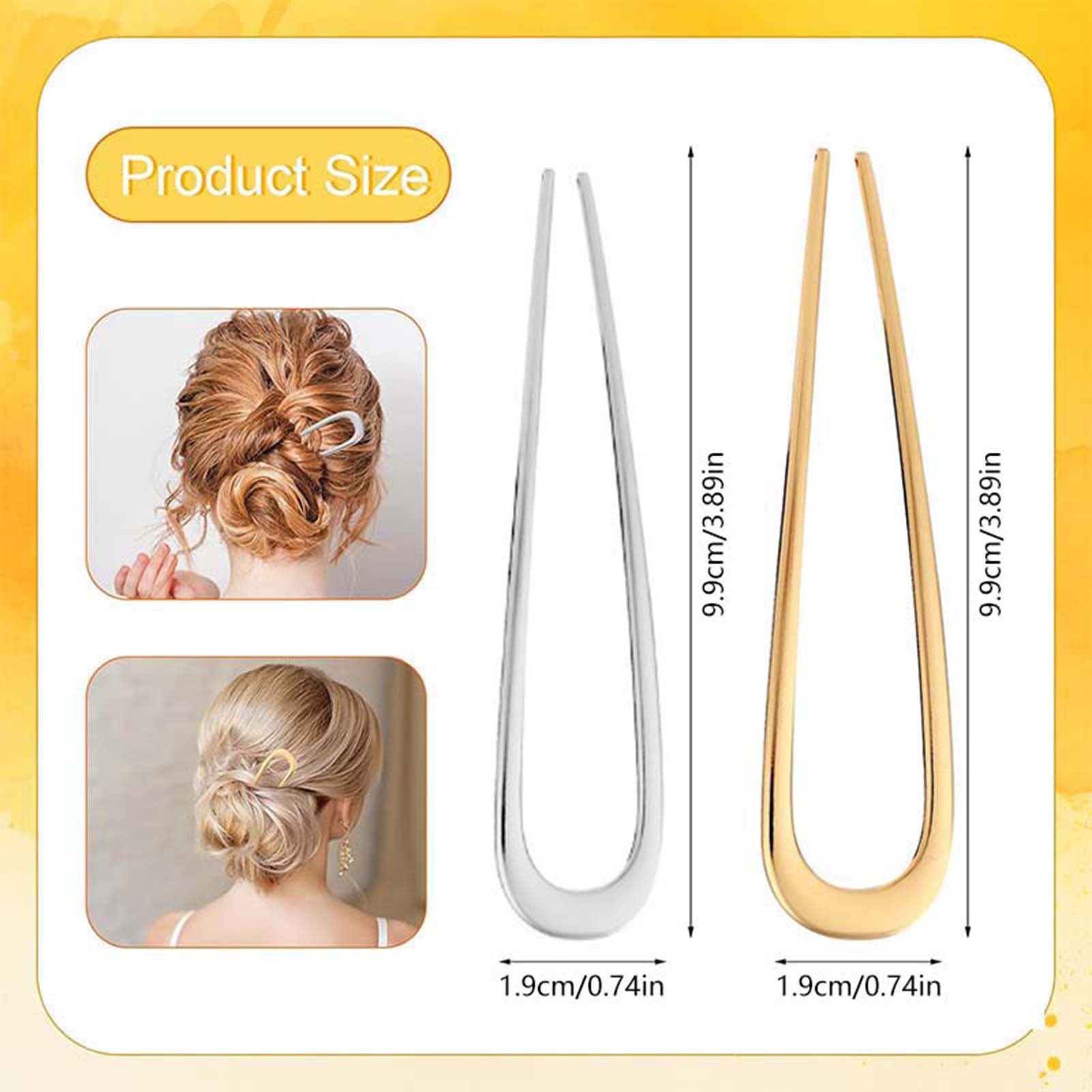 دبابيس شعر فرنسية على شكل حرف  - مراجعة Hair Care Guide وسعره