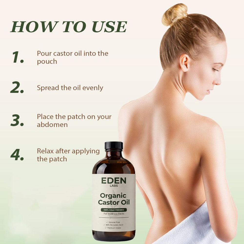 زيت الخروع العضوي من إيدن لابس - مراجعة Castor Oil Cold Press وسعره