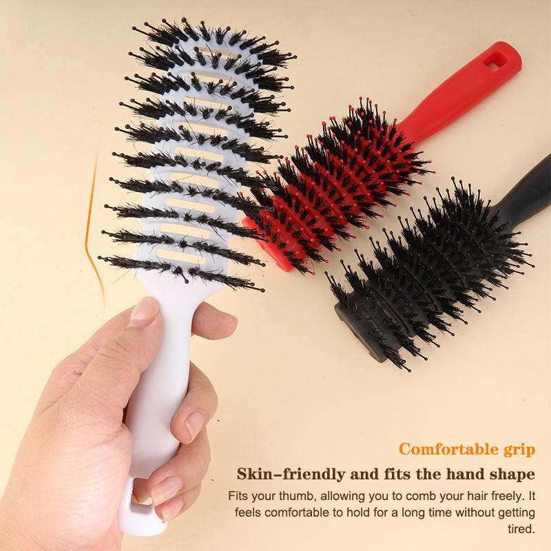 فرشاة شعر احترافية لفك تشابك ا - مراجعة Hair Care For Curly Dry Hair وسعره