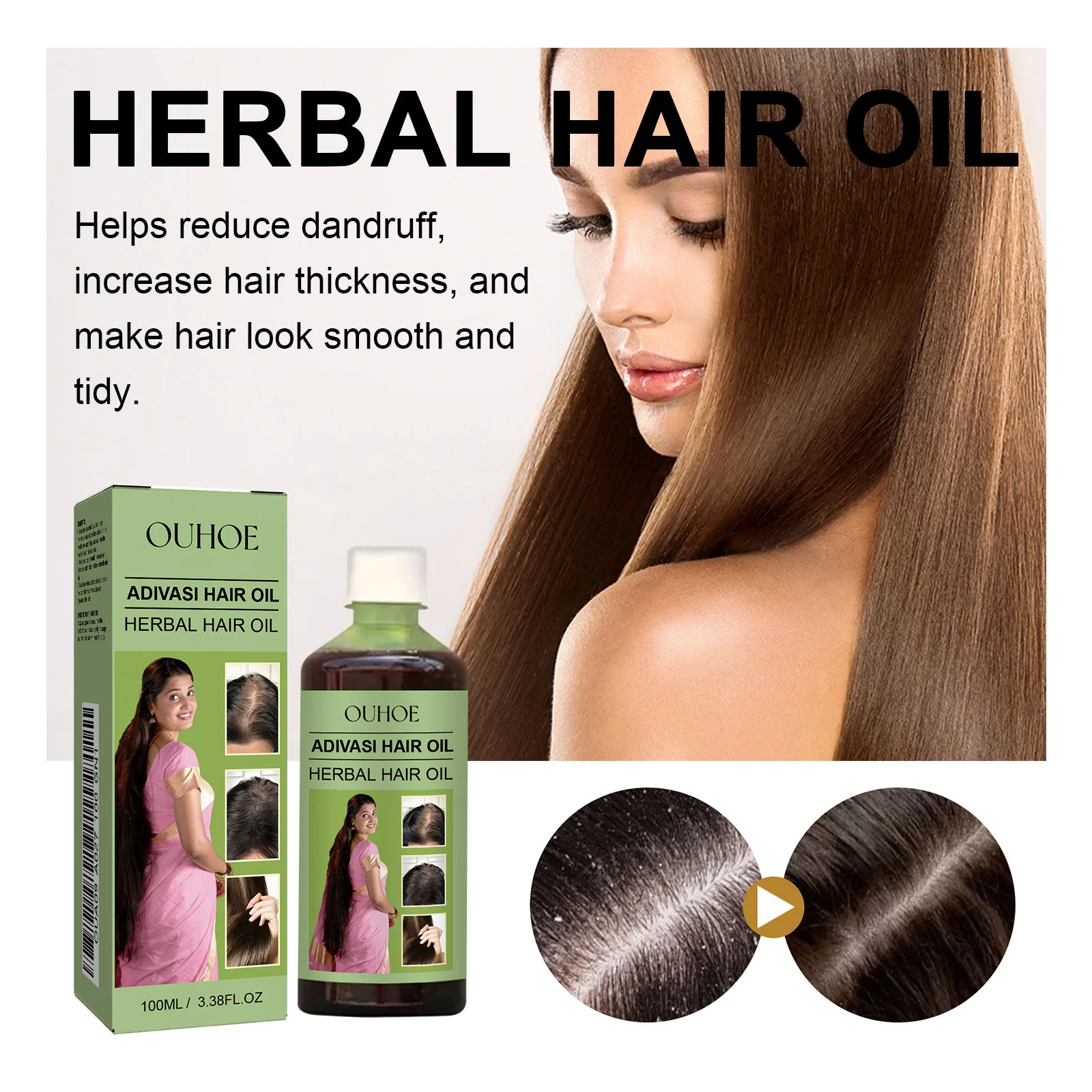 100 مللي زيت نمو الشعر الهند A - مراجعة Hair Care India وسعره