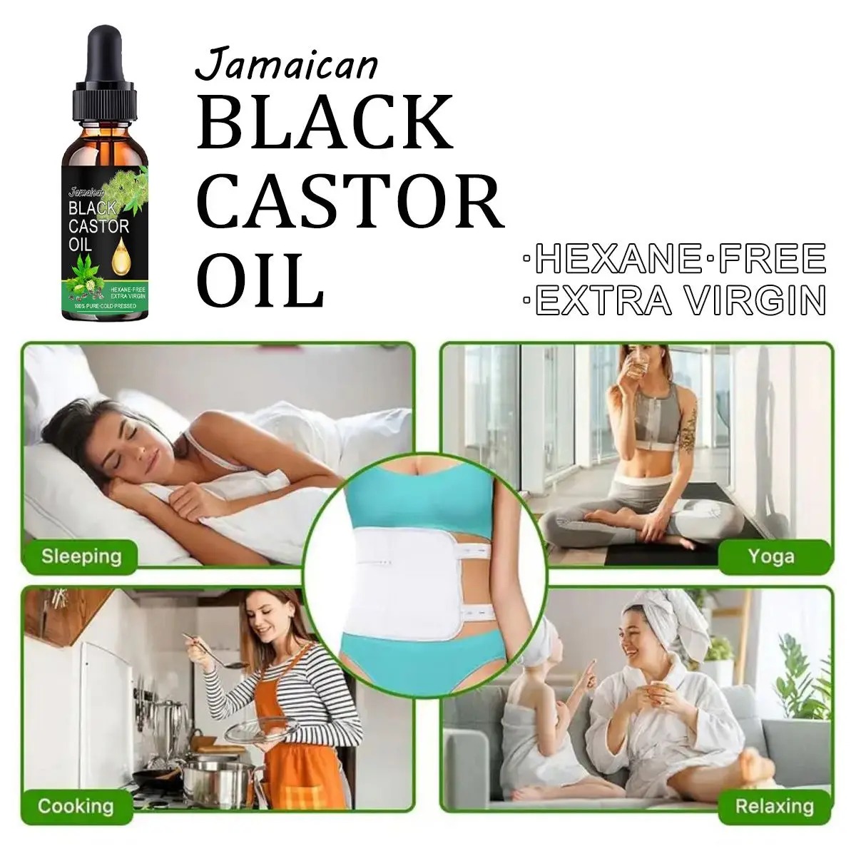 زيت الخروع الأسود زيت الخروع ا - مراجعة Castor Oil Cold Press وسعره