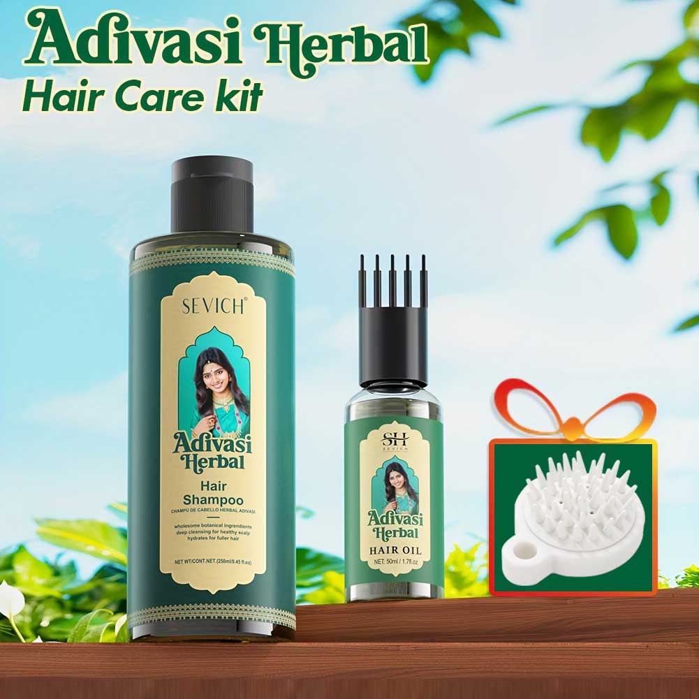 مجموعة زيت نمو الشعر العشبي من - مراجعة Hair Care India وسعره
