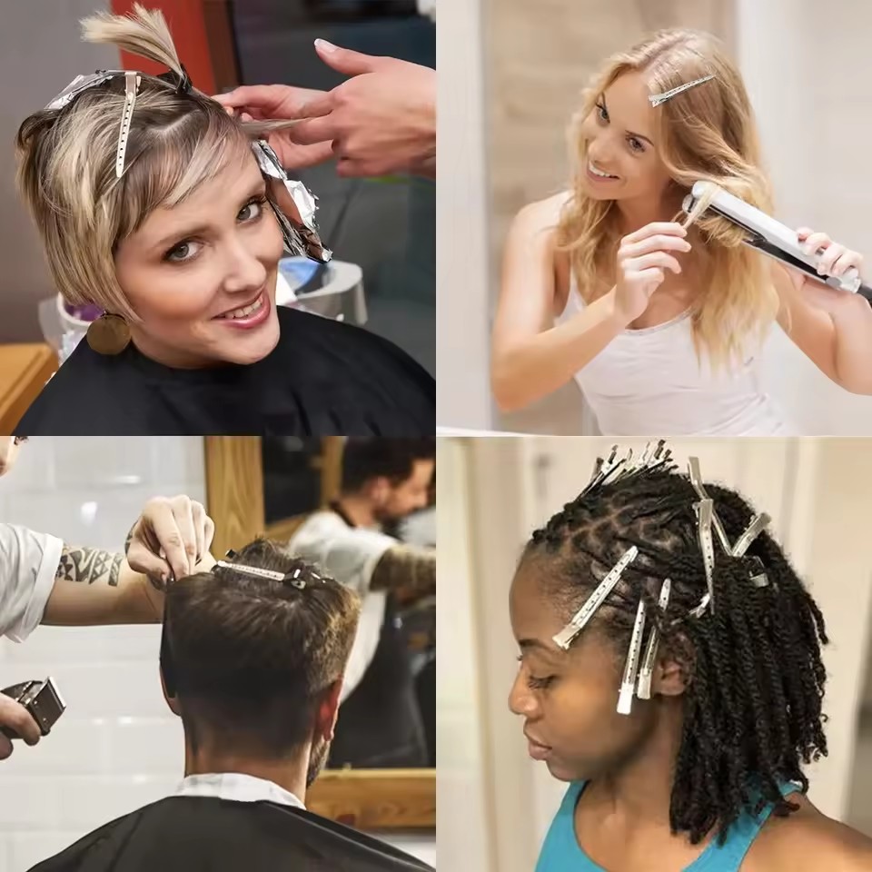امرأة الفضة مقاطع الشعر المعدن - مراجعة Hair Care Guide وسعره