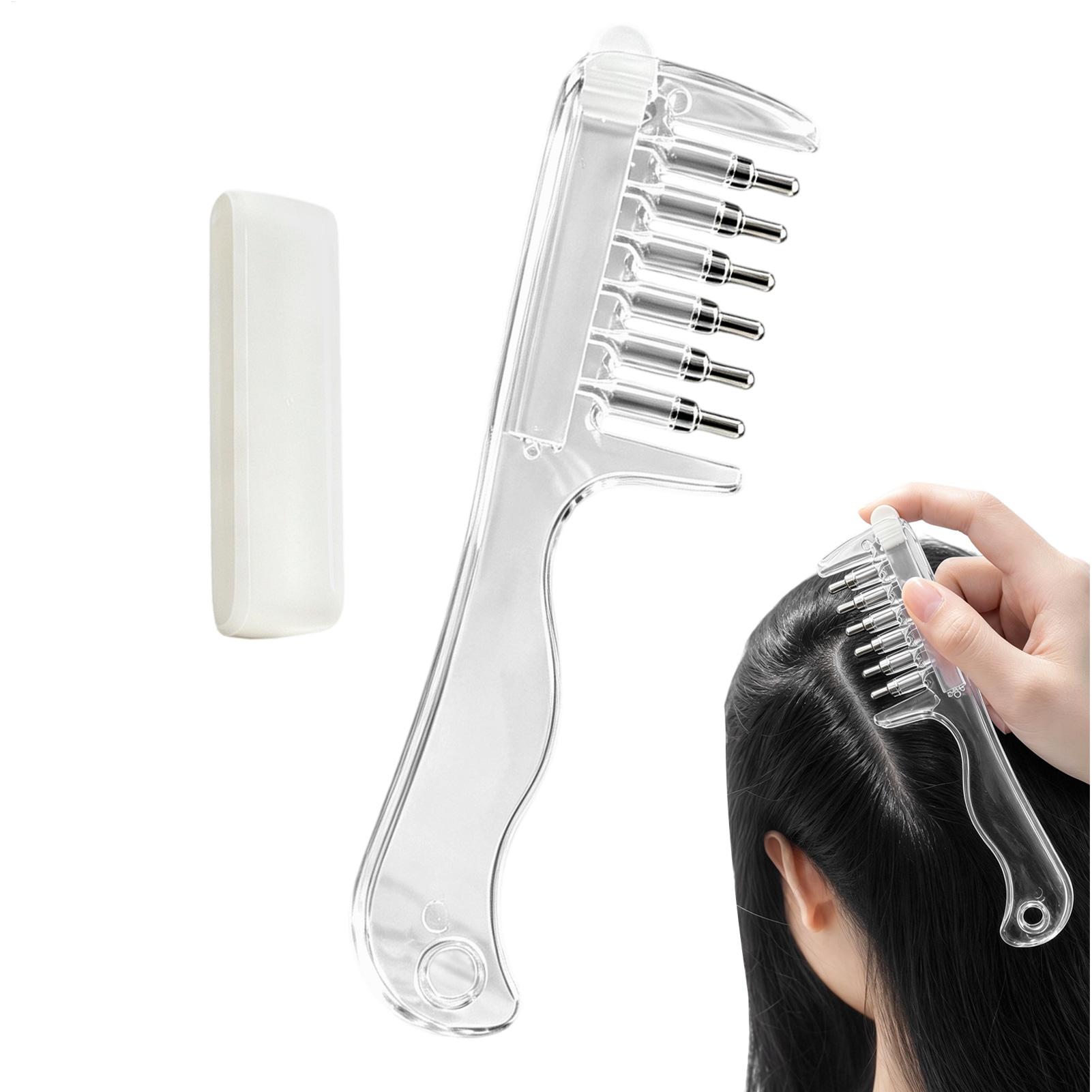 مشط شفاف محمول لتطبيق السائل ع - مراجعة Hair Care Guide وسعره