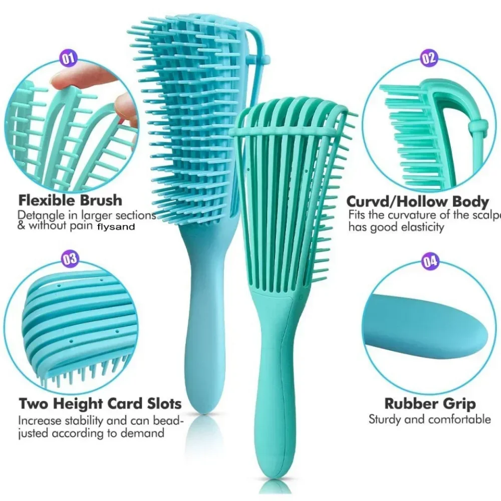 فرشاة لفك تشابك الشعر المجعد م - مراجعة Hair Care For Curly Dry Hair وسعره