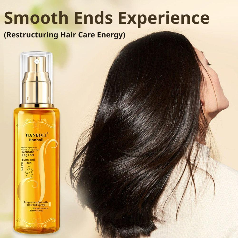 1/3 قطعة من بخاخ زيت الشعر الم - مراجعة Hair Care For Curly Dry Hair وسعره
