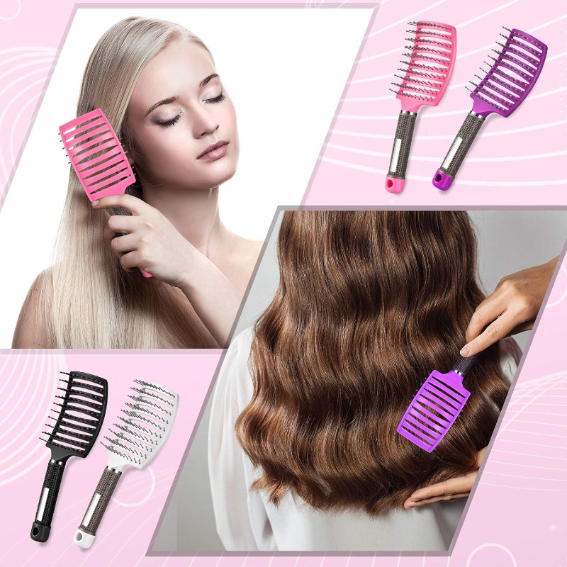 فرشاة شعر ومشط لفك تشابك الشعر - مراجعة Hair Care Guide وسعره