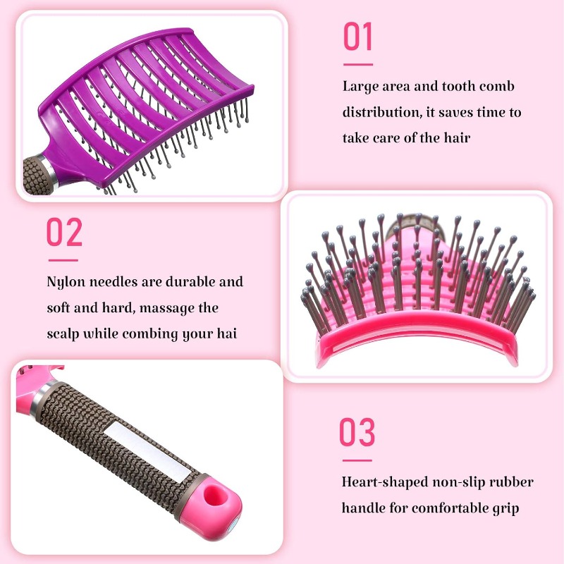 فرشاة شعر ومشط لفك تشابك الشعر - مراجعة Hair Care Guide وسعره