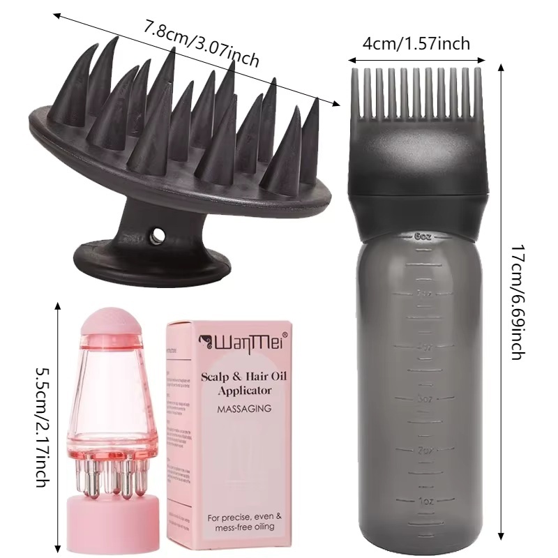 مجموعة من 3 قطع لتطبيق زيت فرو - مراجعة Hair Care Tonic وسعره