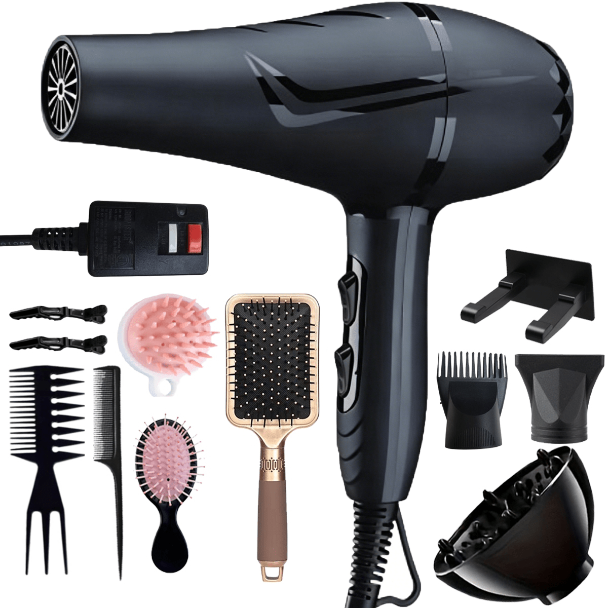 مجفف شعر احترافي عالي الجودة ل - مراجعة Hair Care Gift وسعره