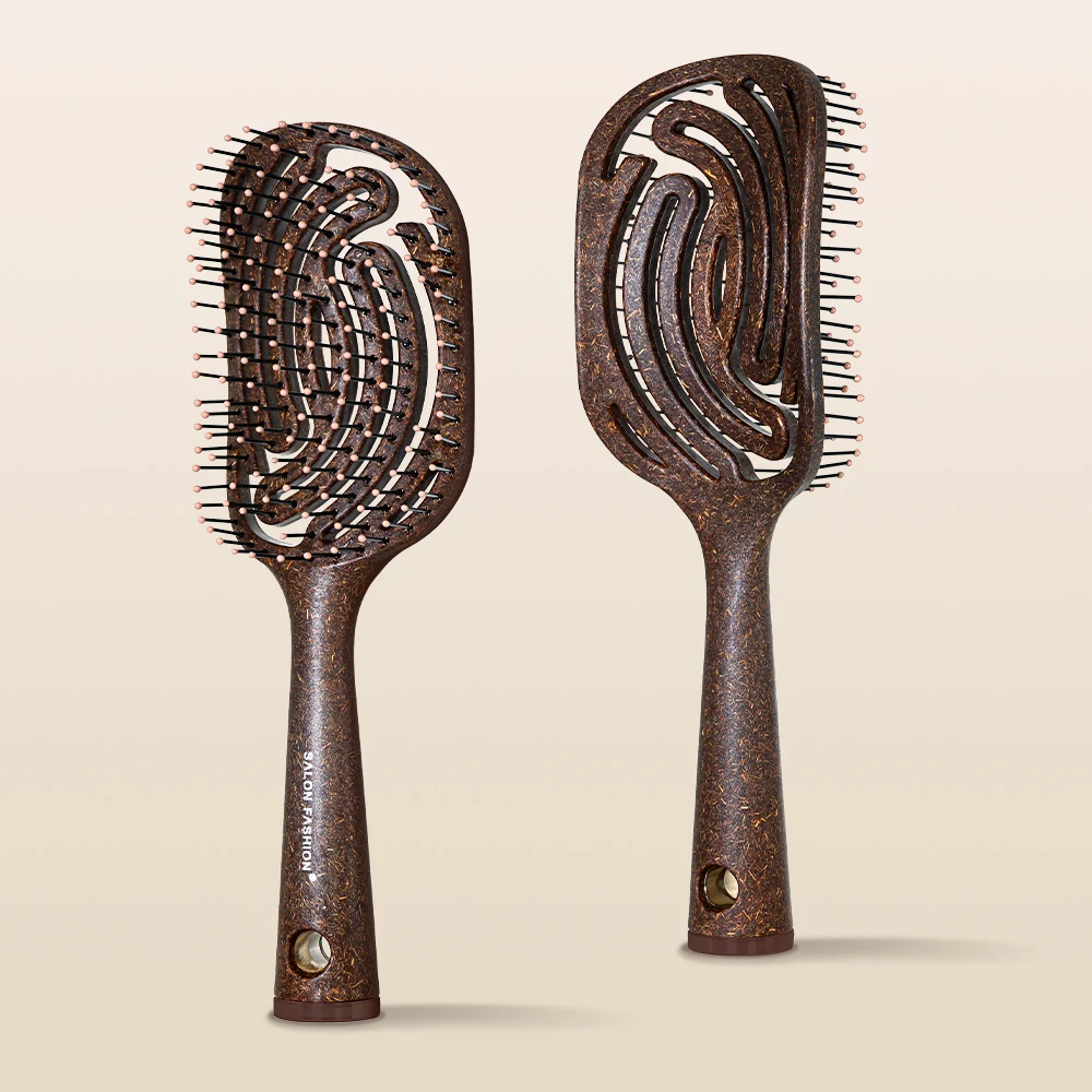 مشط تدليك الشعر بشعيرات نايلون - مراجعة Hair Care Gift وسعره