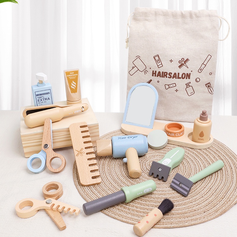مجموعة أدوات مكياج خشبية لتصفي - مراجعة Hair Care Gift وسعره