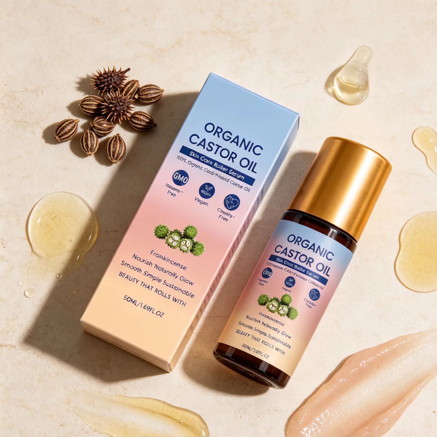 زيت الخروع العضوي للجسم بتركيب - مراجعة Castor Oil Cold Press وسعره